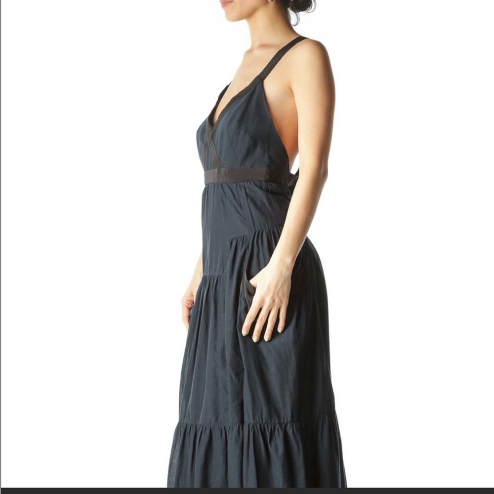 Marc by Marc Jacobs Silk Tiered Rex Maxi Dress - Picture 2 of 5